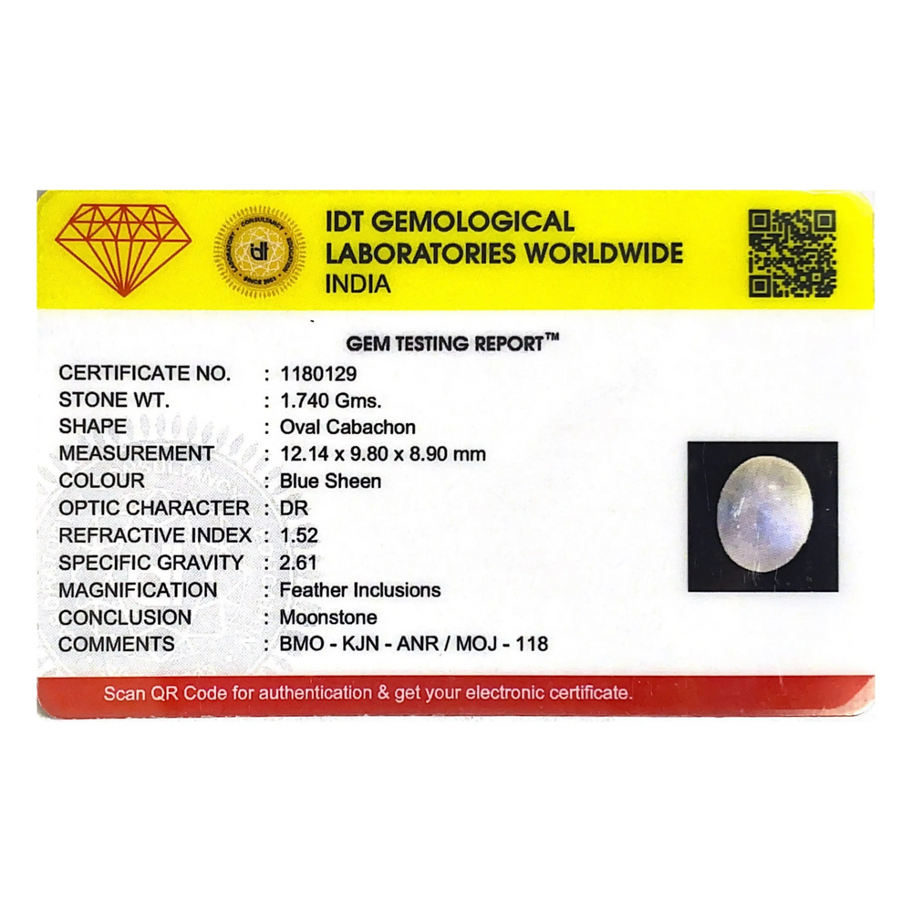 Blue Moonstone - 8.7 Carat - Pramogh