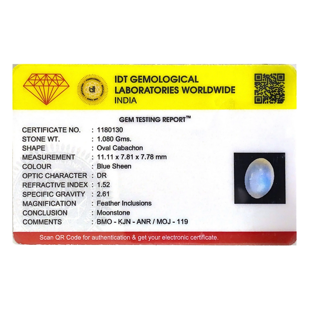 Blue Moonstone - 5.4 Carat - Pramogh