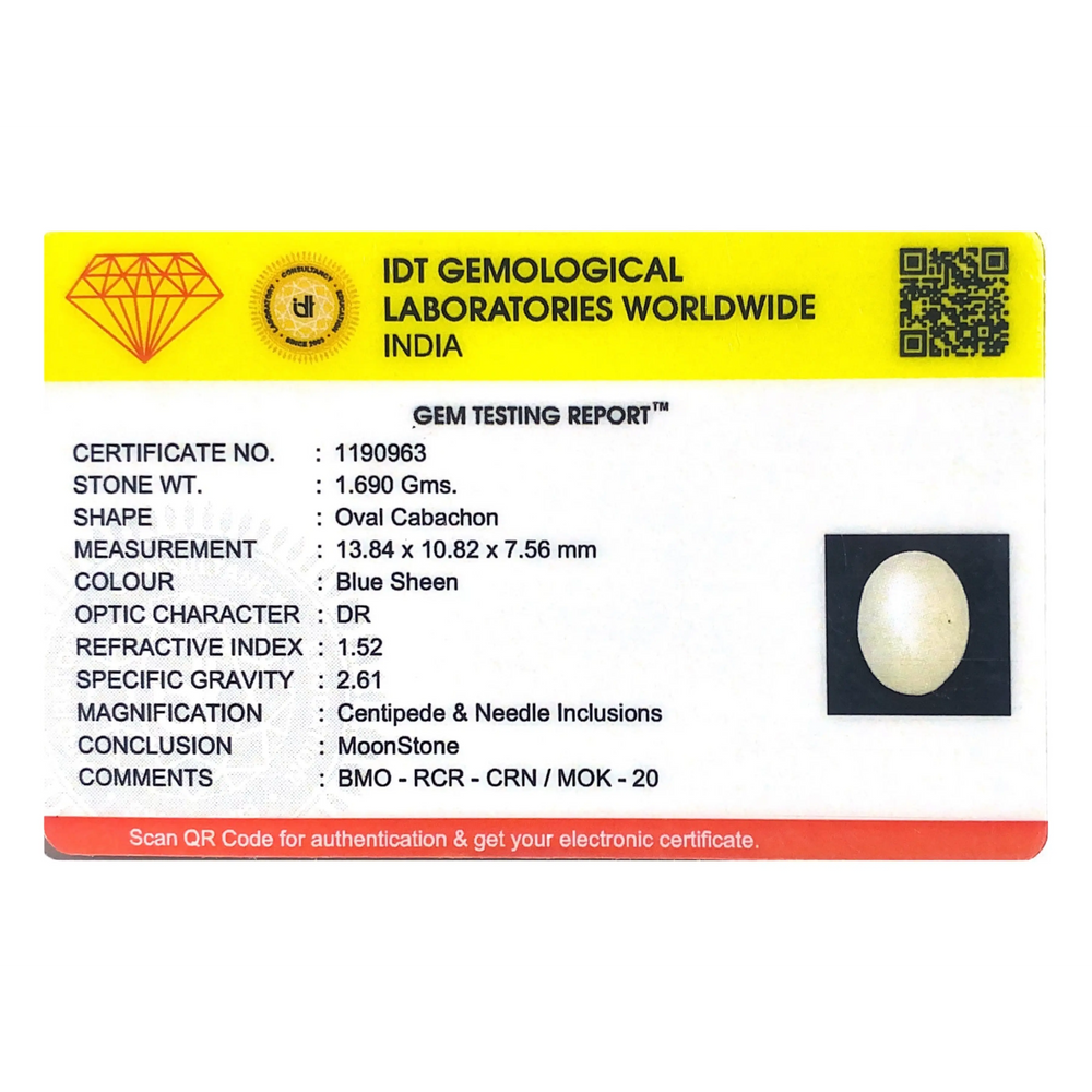 Blue Moonstone - 8.45 Carat