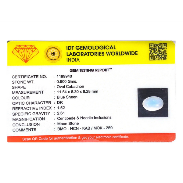 Blue Moonstone - 4.5 Carat