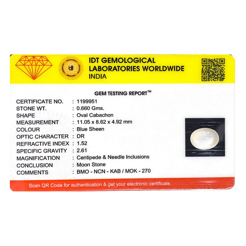 Blue Moonstone - 3.3 Carat