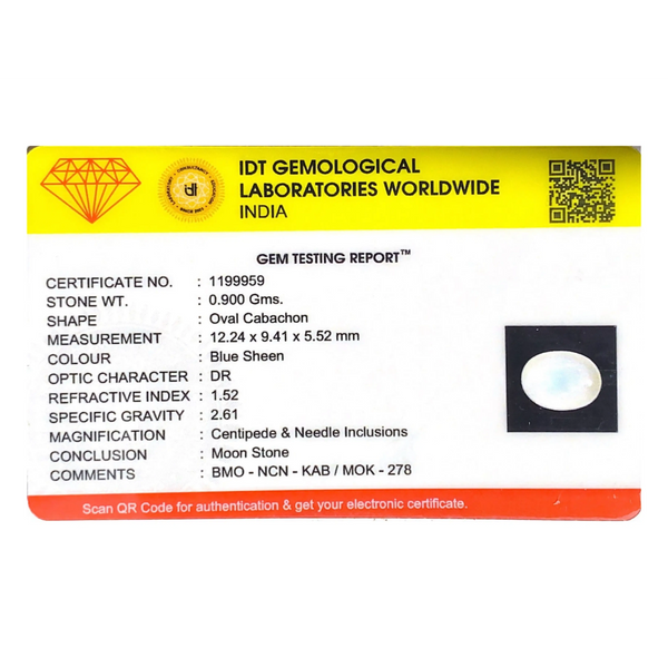 Blue Moonstone - 4.5 Carat