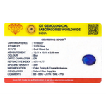 Blue Sapphire - 6.35 Carat
