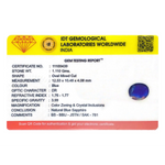 Blue Sapphire - 5.55 Carat