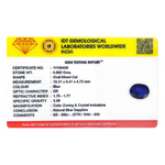 Blue Sapphire - 4.3 Carat