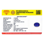Blue Sapphire - 5.95 Carat