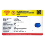 Blue Sapphire - 3.65 Carat - Pramogh