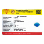 Blue Sapphire - 4.66 Carat - Pramogh
