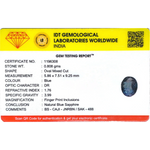 Blue Sapphire - 4.04 Carat