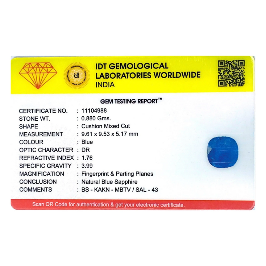 Blue Sapphire - 4.4 Carat