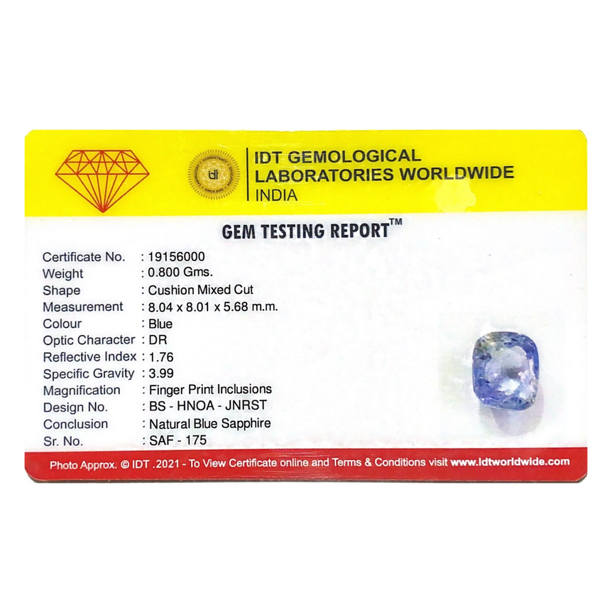 Blue Sapphire - 4 Carat - Pramogh
