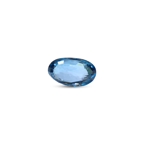 Blue Zircon - 5.4 Carat