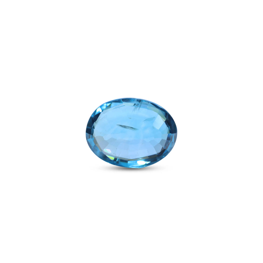 Blue Zircon - 6.15 Carat