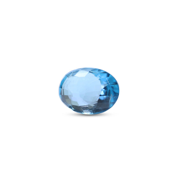 Blue Zircon - 6.3 Carat
