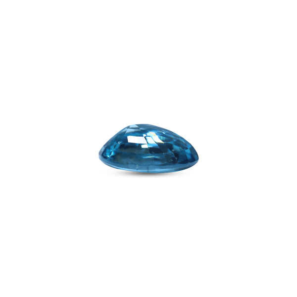 Blue Zircon - 5.44 Carat
