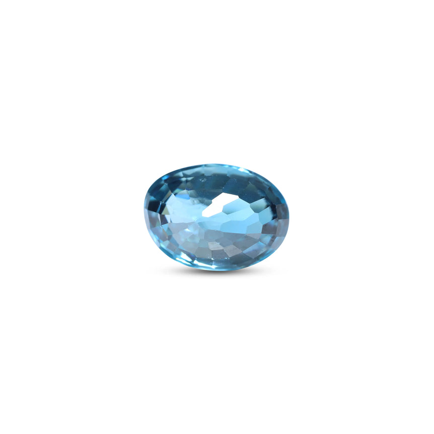 Blue Zircon - 5.3 Carat