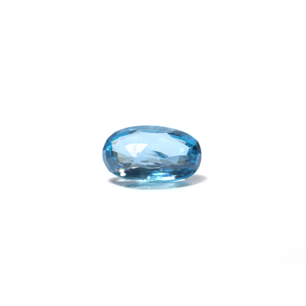 Blue Zircon - 6.6 Carat