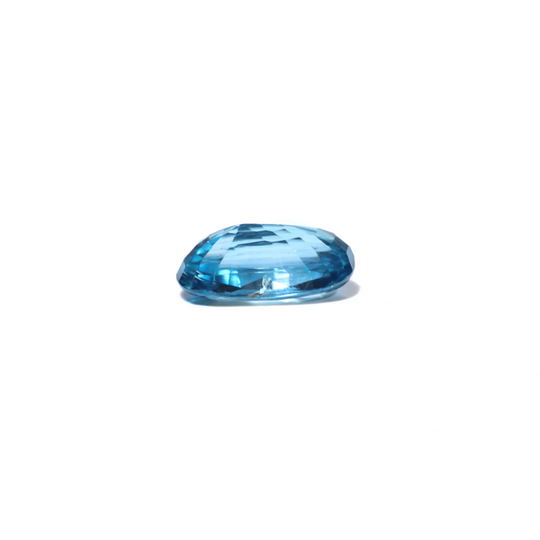 Blue Zircon - 6.6 Carat
