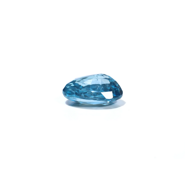Blue Zircon - 6.6 Carat