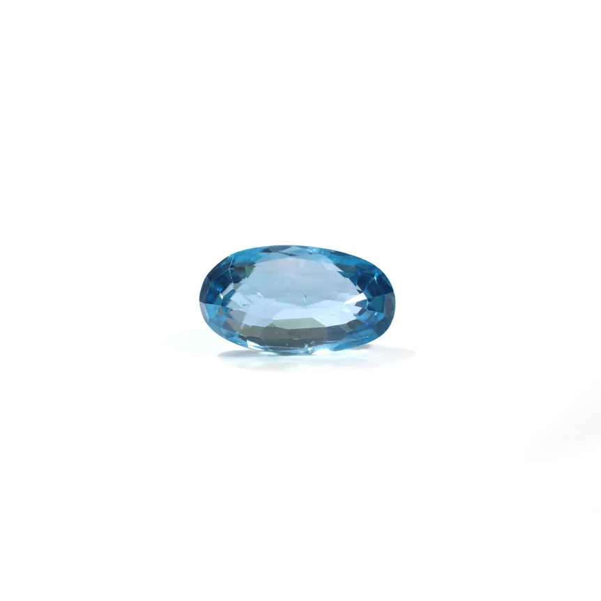 Blue Zircon - 5.9 Carat
