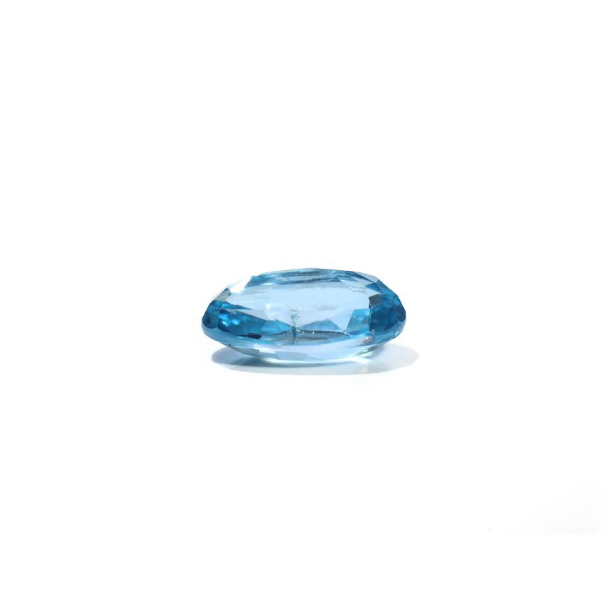 Blue Zircon - 5.9 Carat