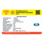 Blue Zircon - 5.9 Carat