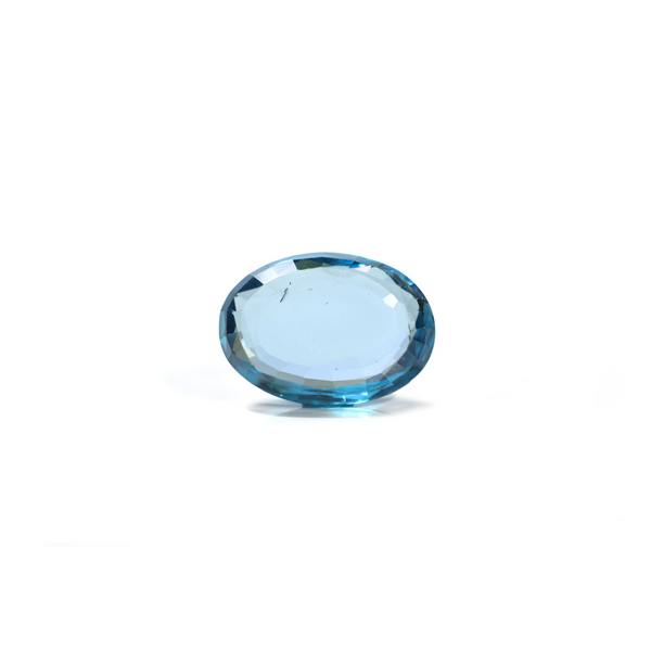 Blue Zircon - 15.25 Carat