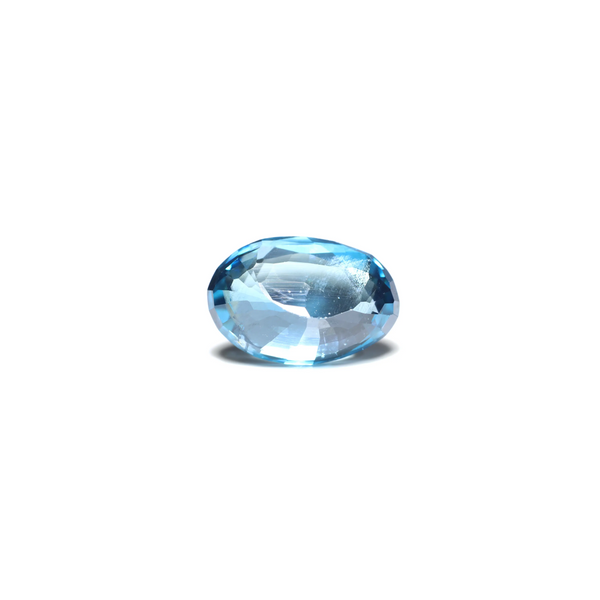 Blue Zircon - 6.45 Carat