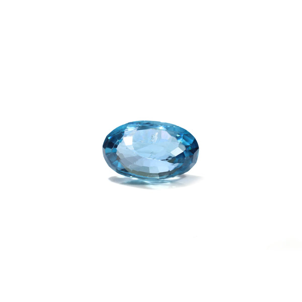 Blue Zircon - 6.4 Carat