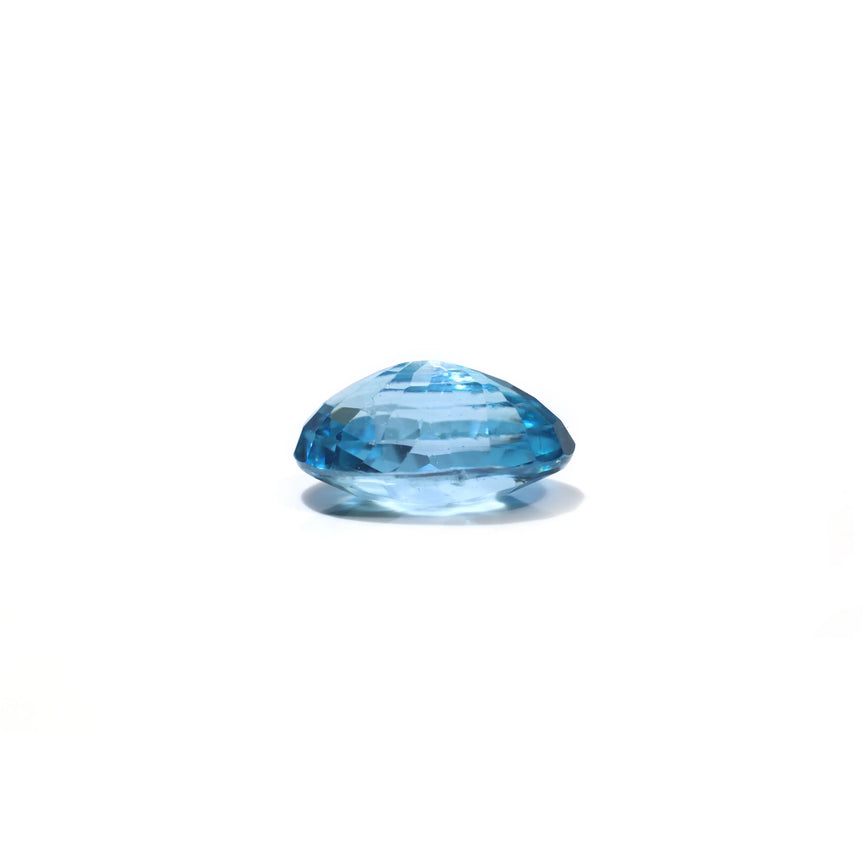 Blue Zircon - 6.4 Carat