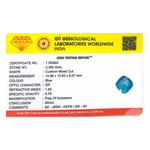 Blue Zircon - 11.8 Carat