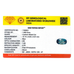 Blue Zircon - 9.5 Carat