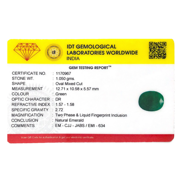 Emerald - 5.25 Carat