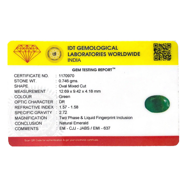 Emerald - 3.73 Carat