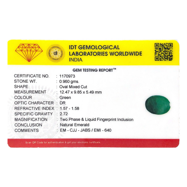 Emerald - 4.8 Carat