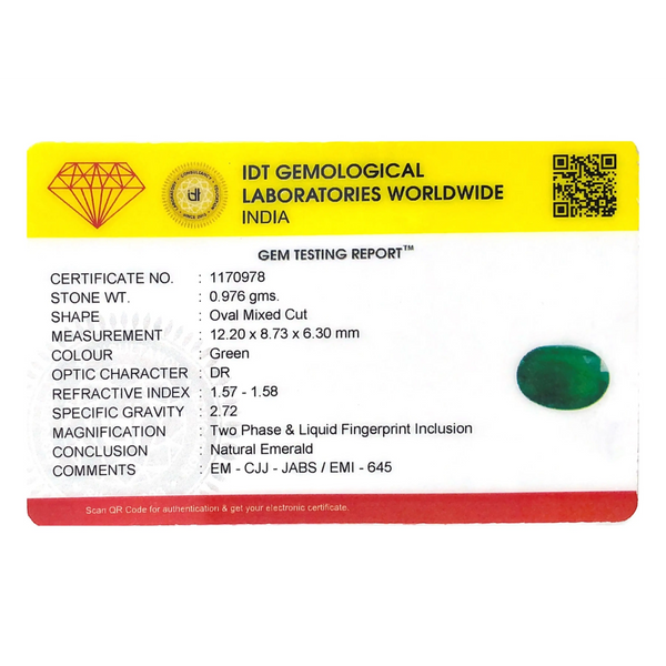 Emerald - 4.88 Carat