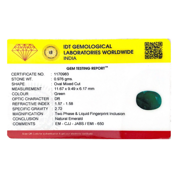 Emerald - 4.88 Carat