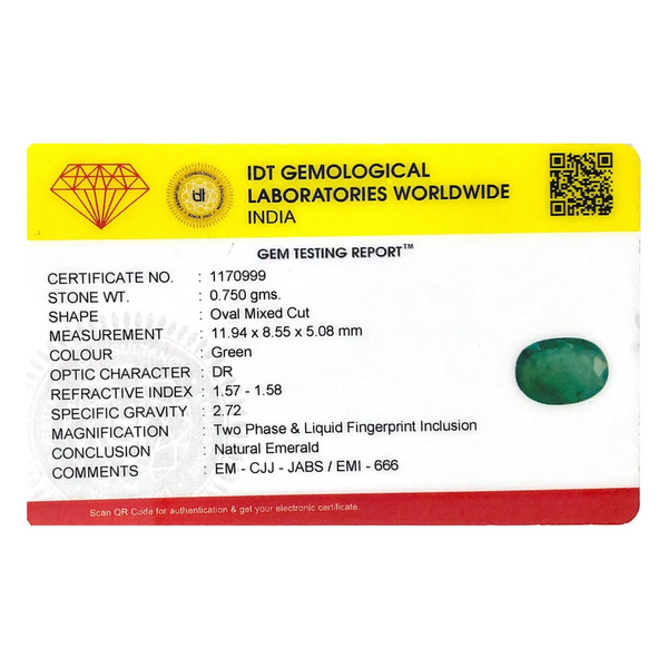 Emerald - 3.75 Carat