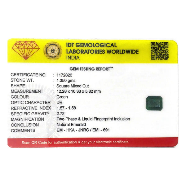 Emerald - 6.75 Carat