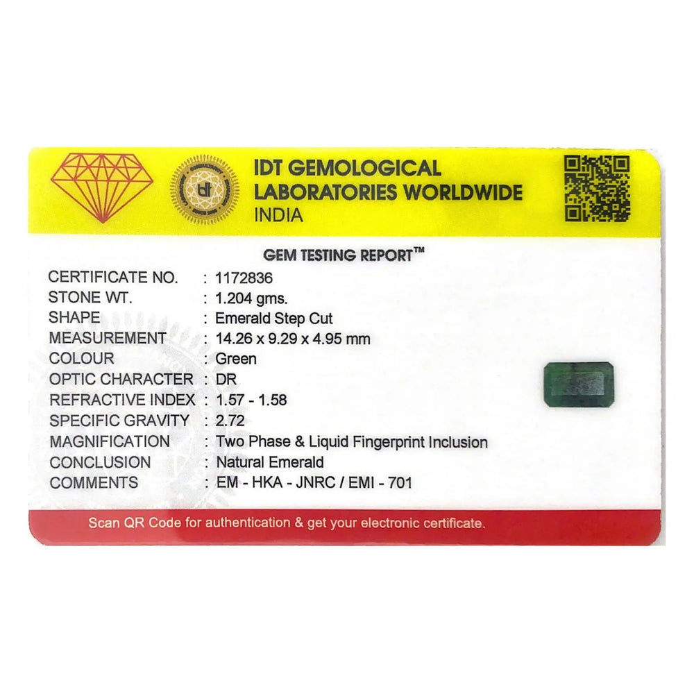 Emerald - 6.02 Carat