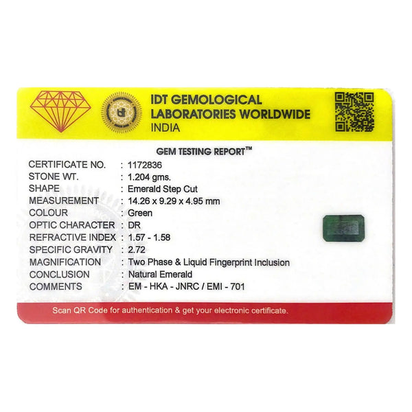 Emerald - 6.02 Carat
