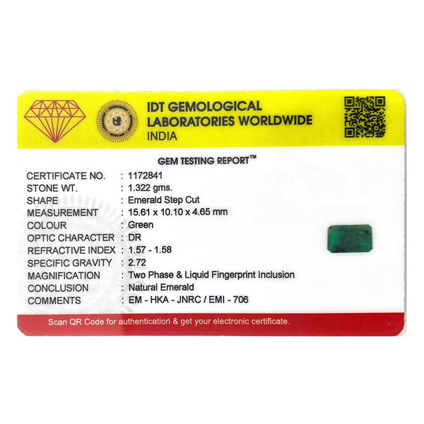 Emerald - 6.61 Carat