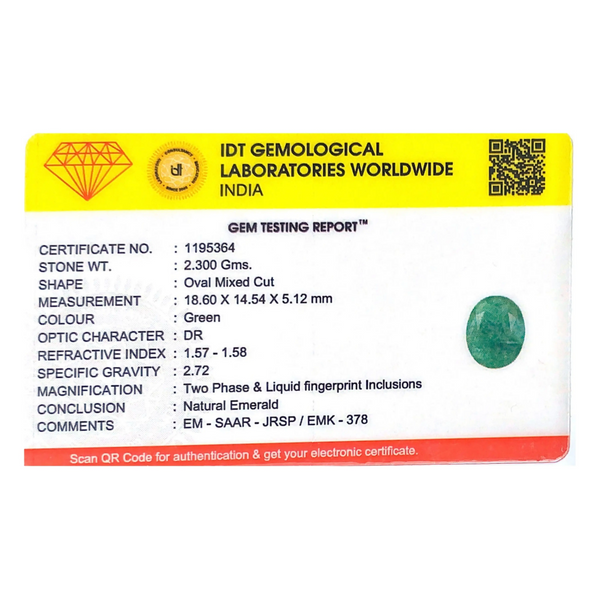 Emerald - 11.5 Carat