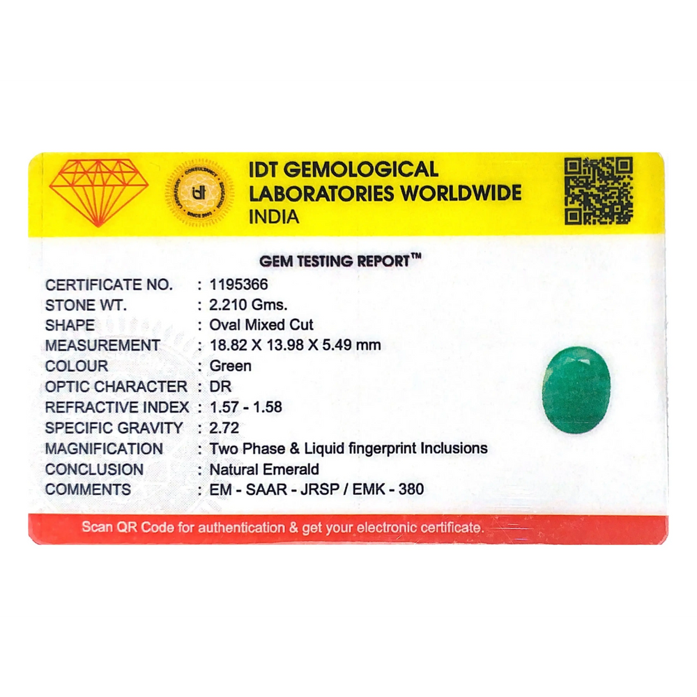 Emerald - 11.05 Carat