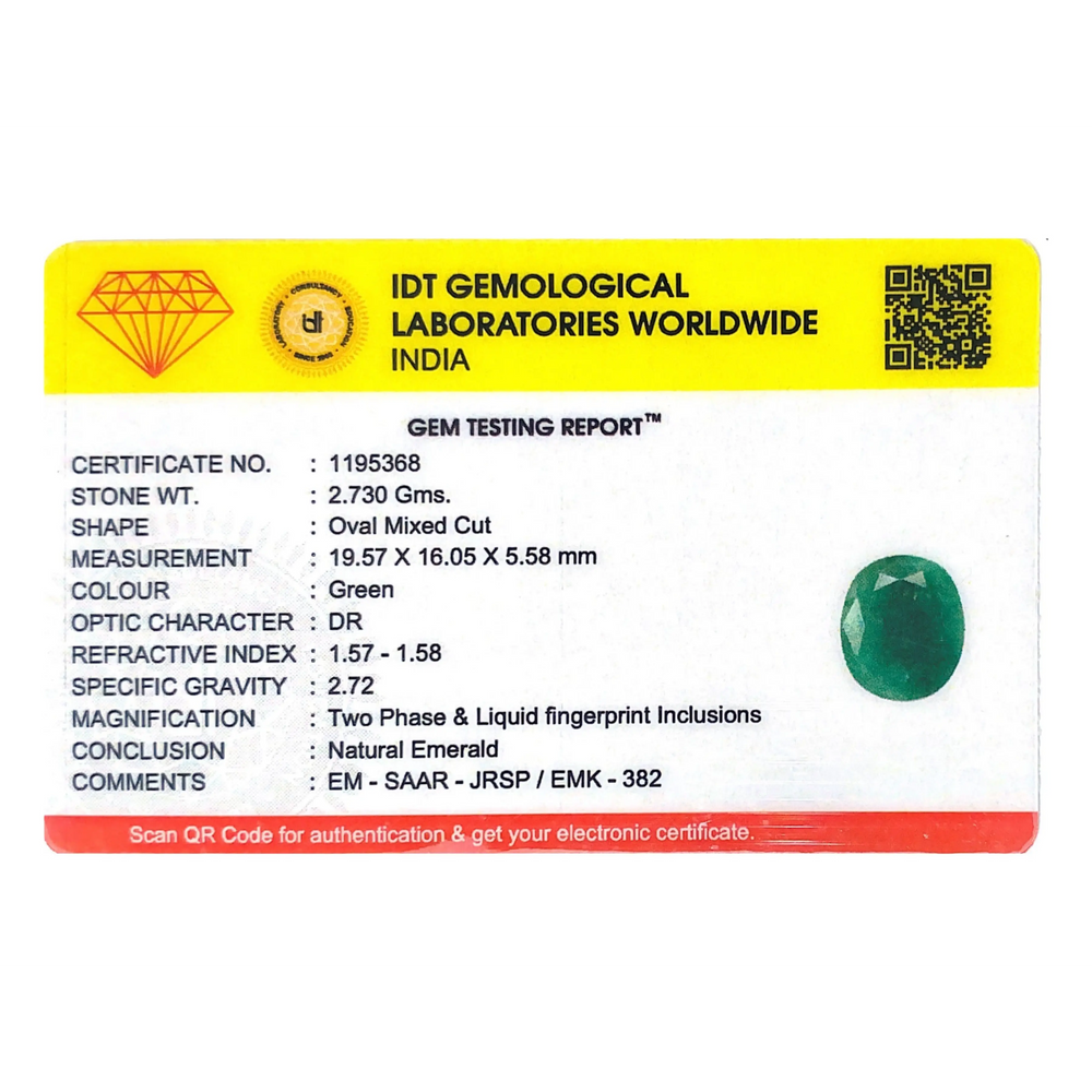 Emerald - 13.65 Carat