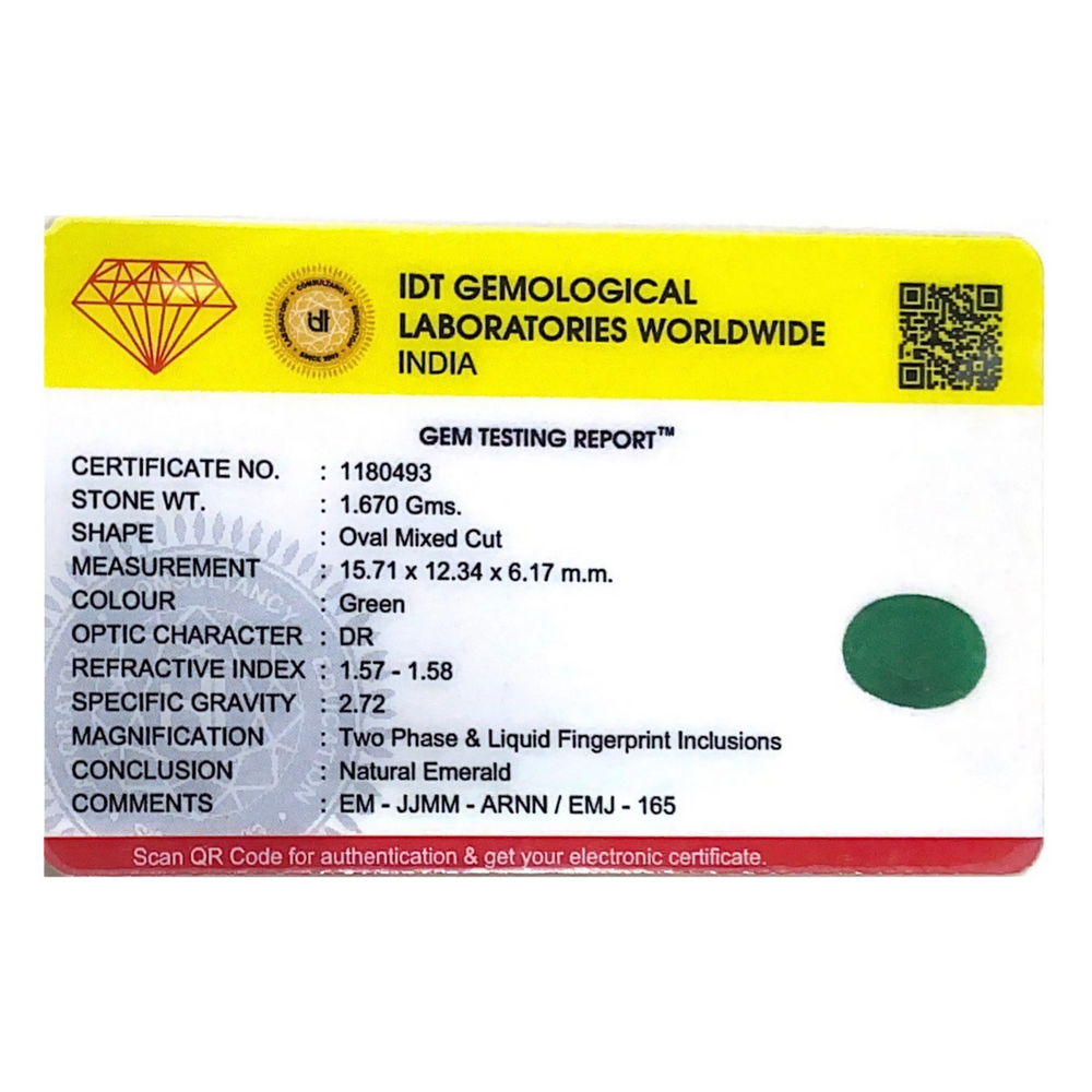 Emerald - 8.35 Carat - Pramogh