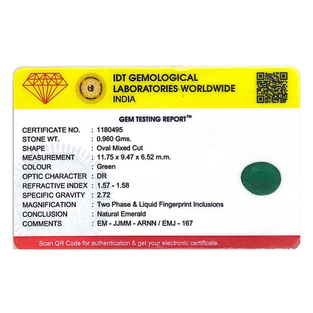 Emerald - 4.8 Carat - Pramogh