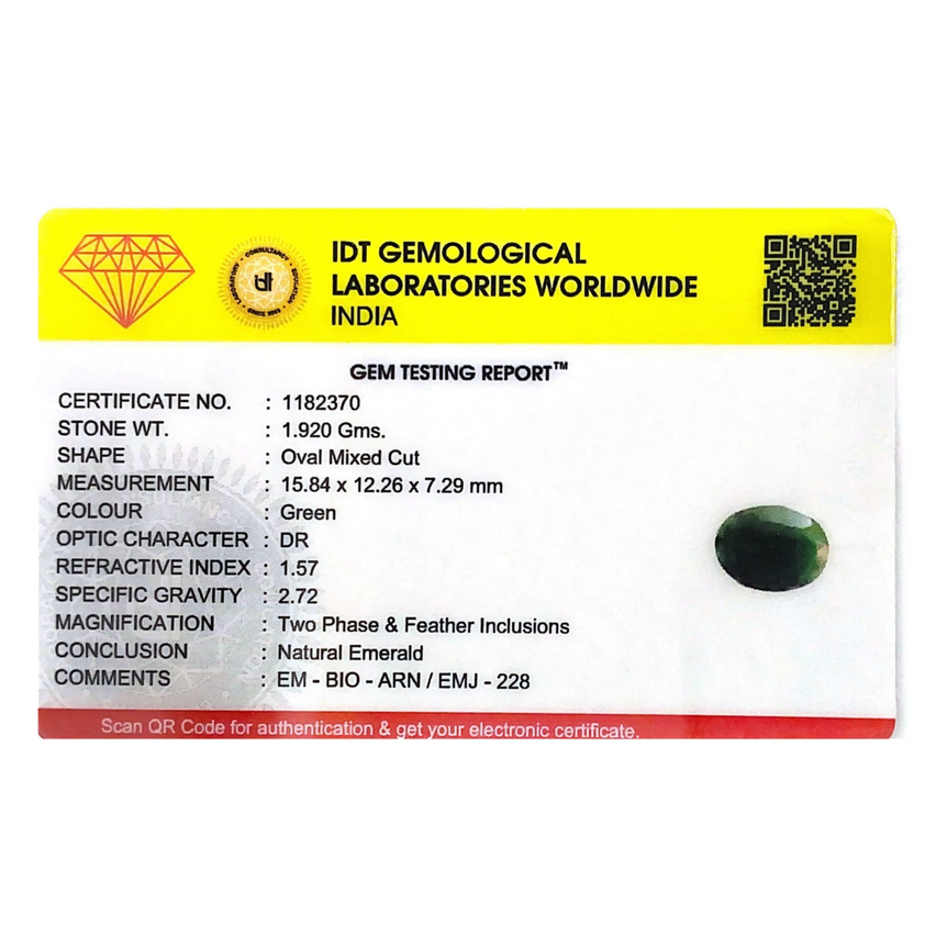 Emerald - 9.6 Carat - Pramogh