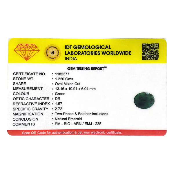 Emerald - 6.1 Carat