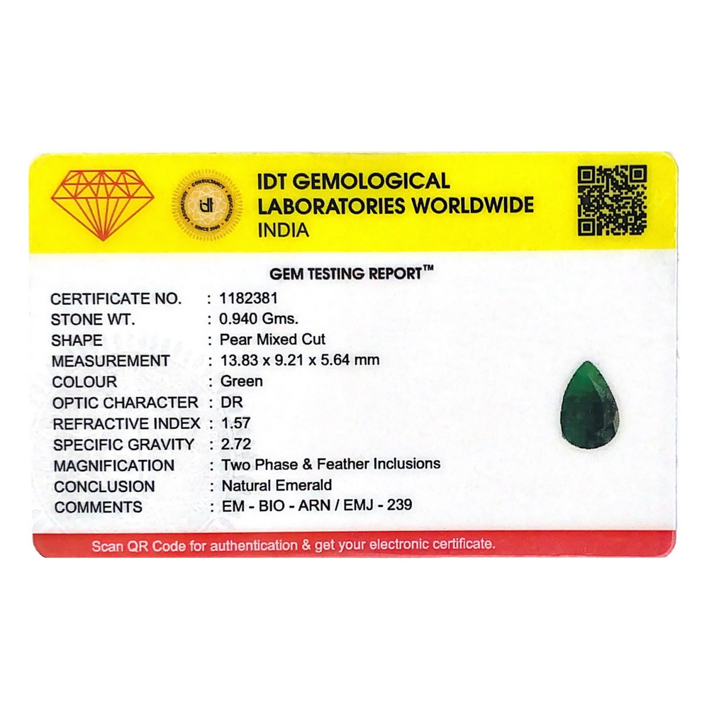 Emerald - 4.7 Carat - Pramogh